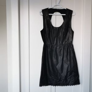 Billabong Designer's Closet vegan leather dress